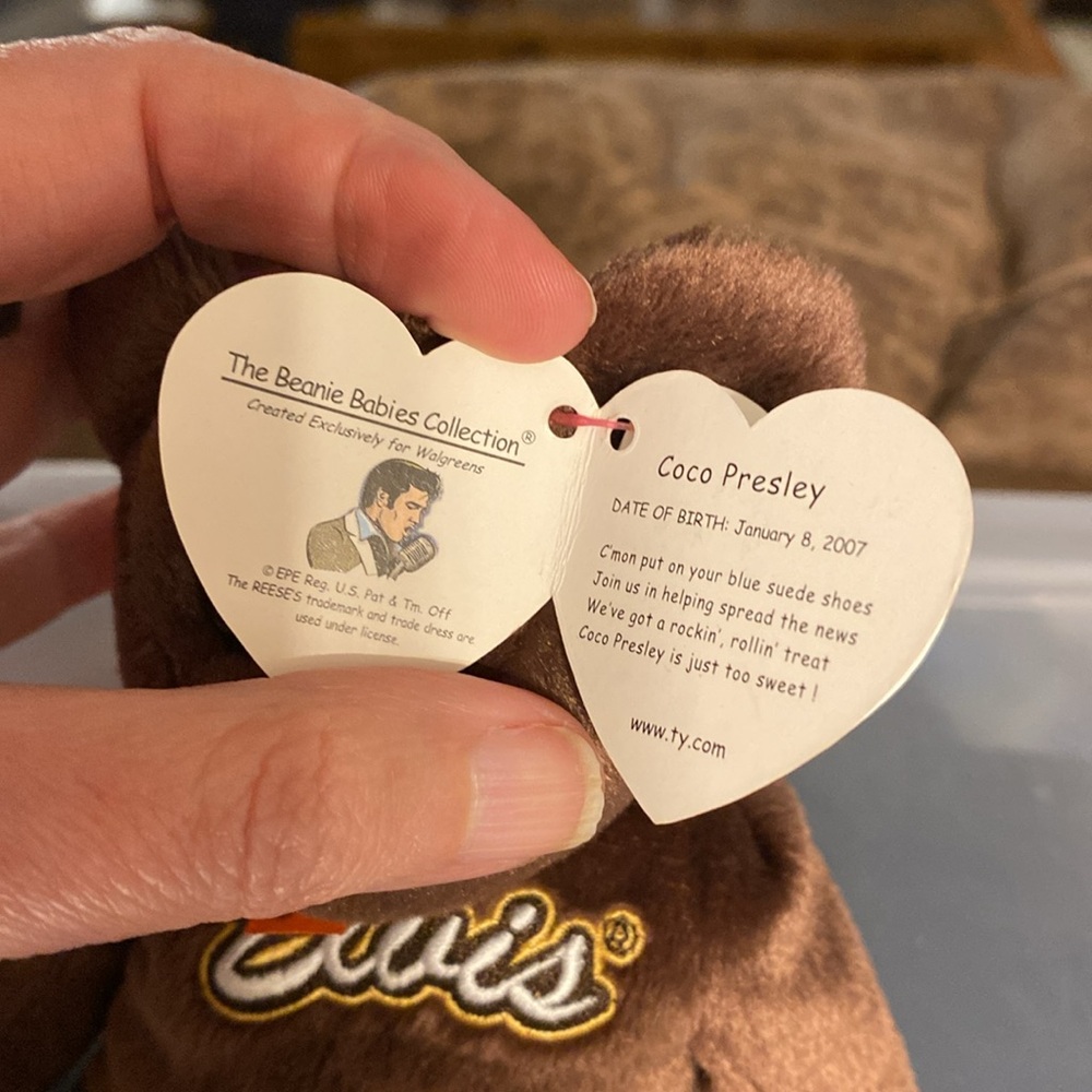 Ty Elvis Coco Beanie Baby - BUNDLE & SAVE! - Picture 2 of 5